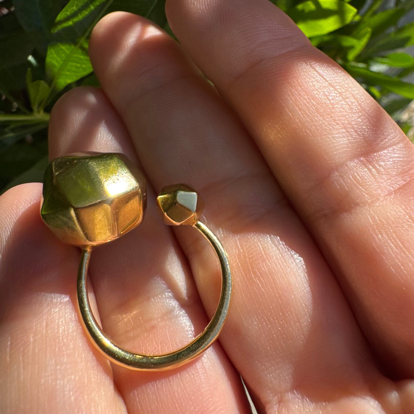 18K yellow gold ring by H. Stern, from the iconic Galilei Collection