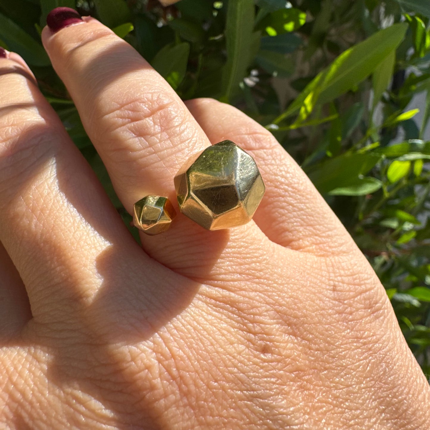 18K yellow gold ring by H. Stern, from the iconic Galilei Collection