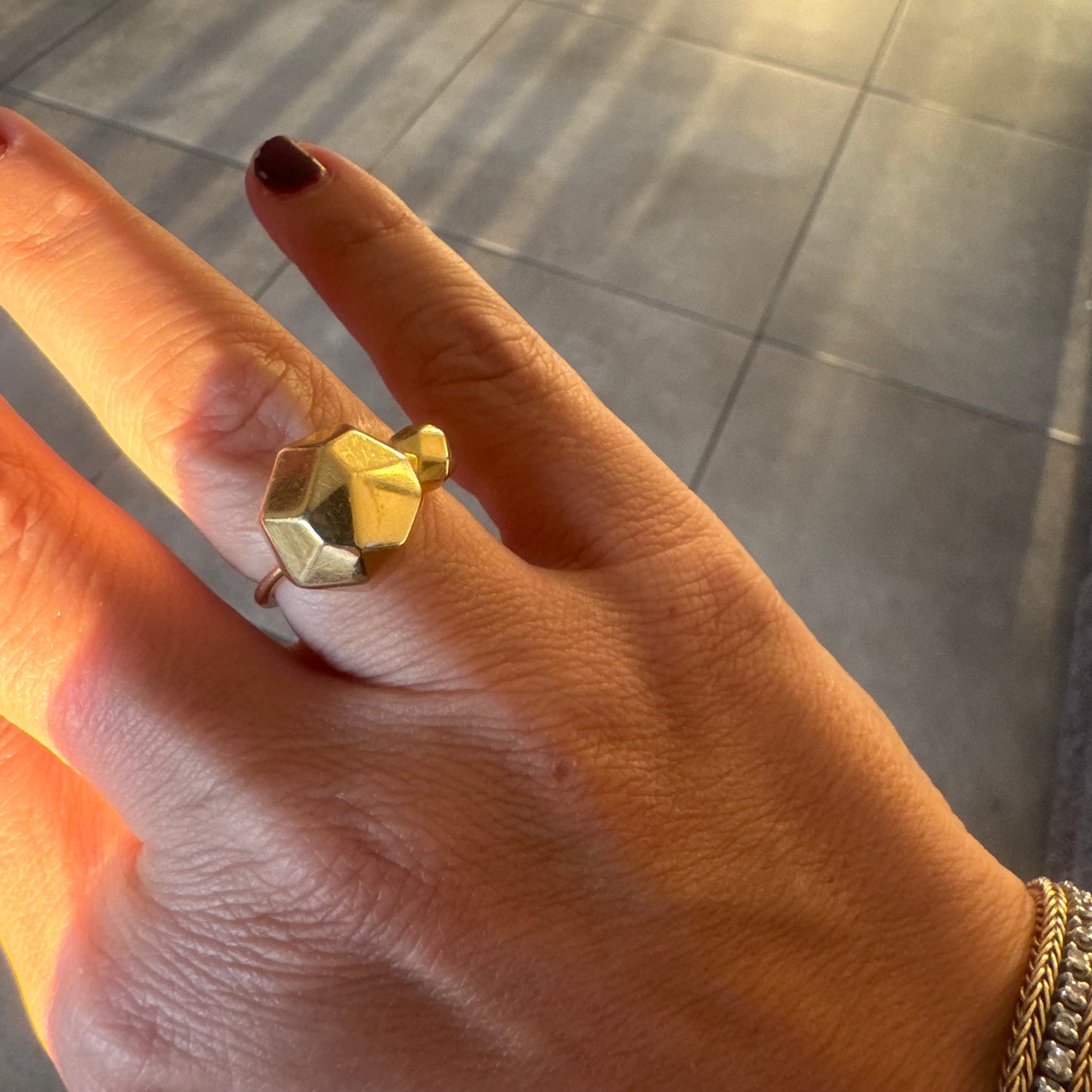 18K yellow gold ring by H. Stern, from the iconic Galilei Collection