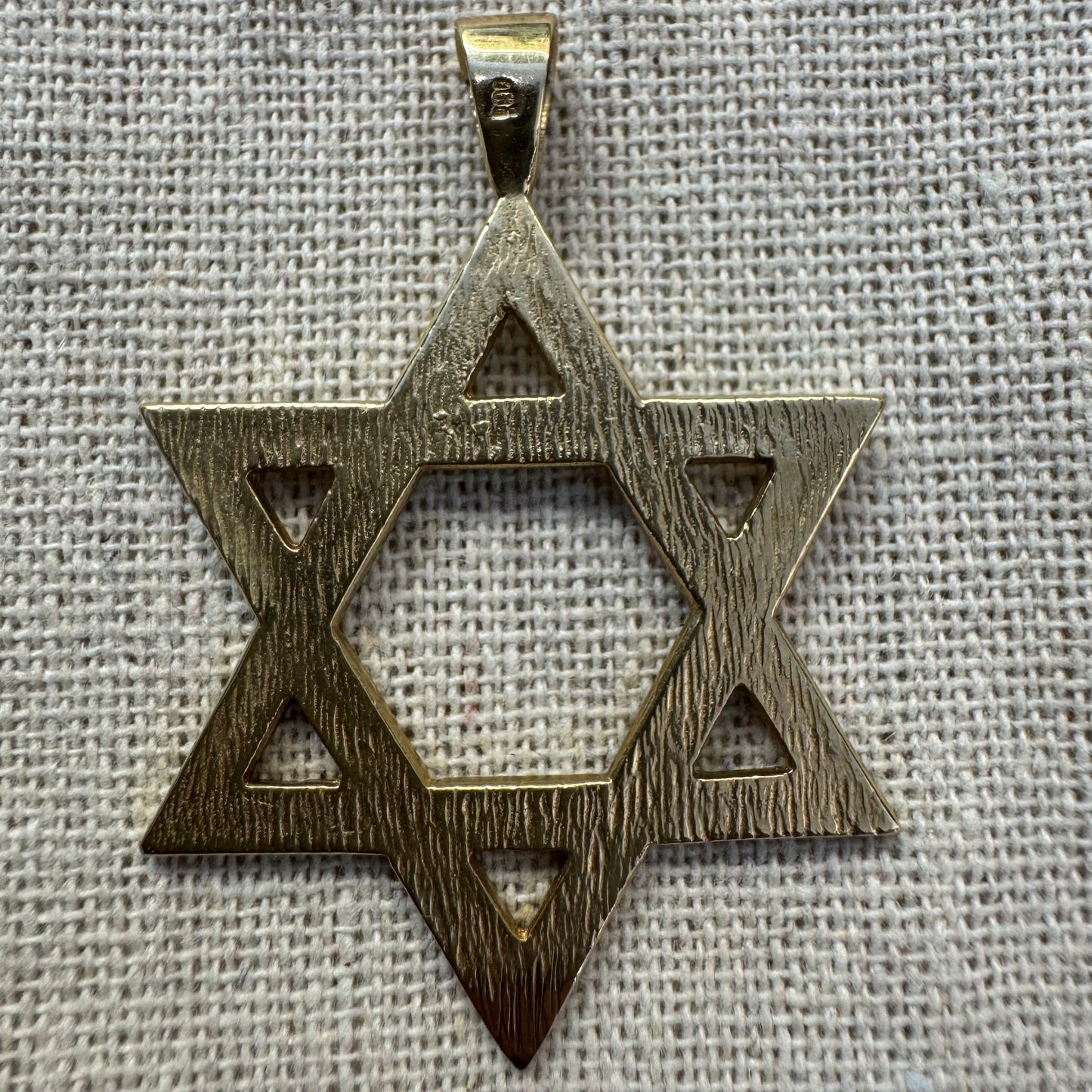 10K gold pendant”Star of David”