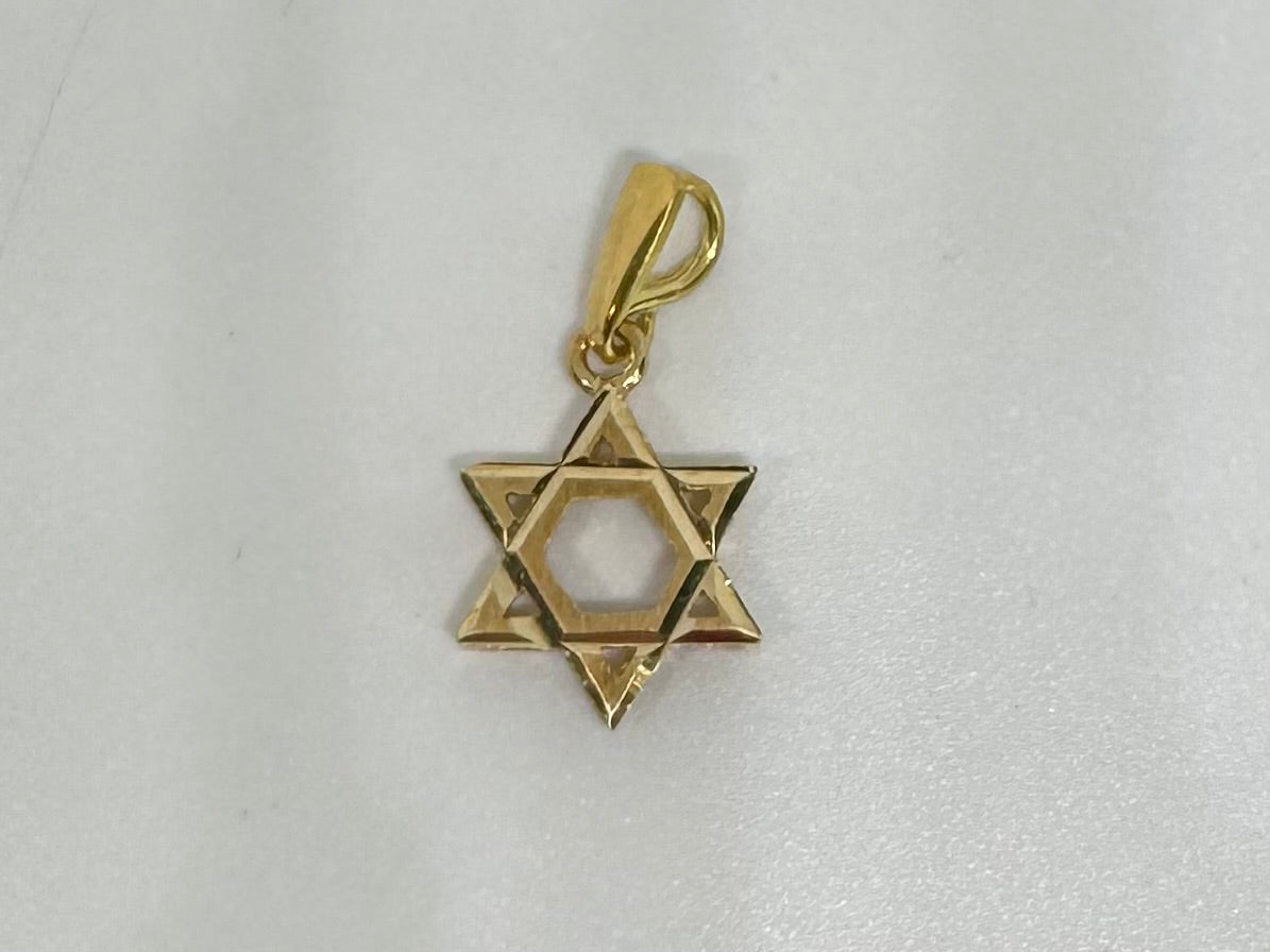 14K gold Pendant “Star of David”