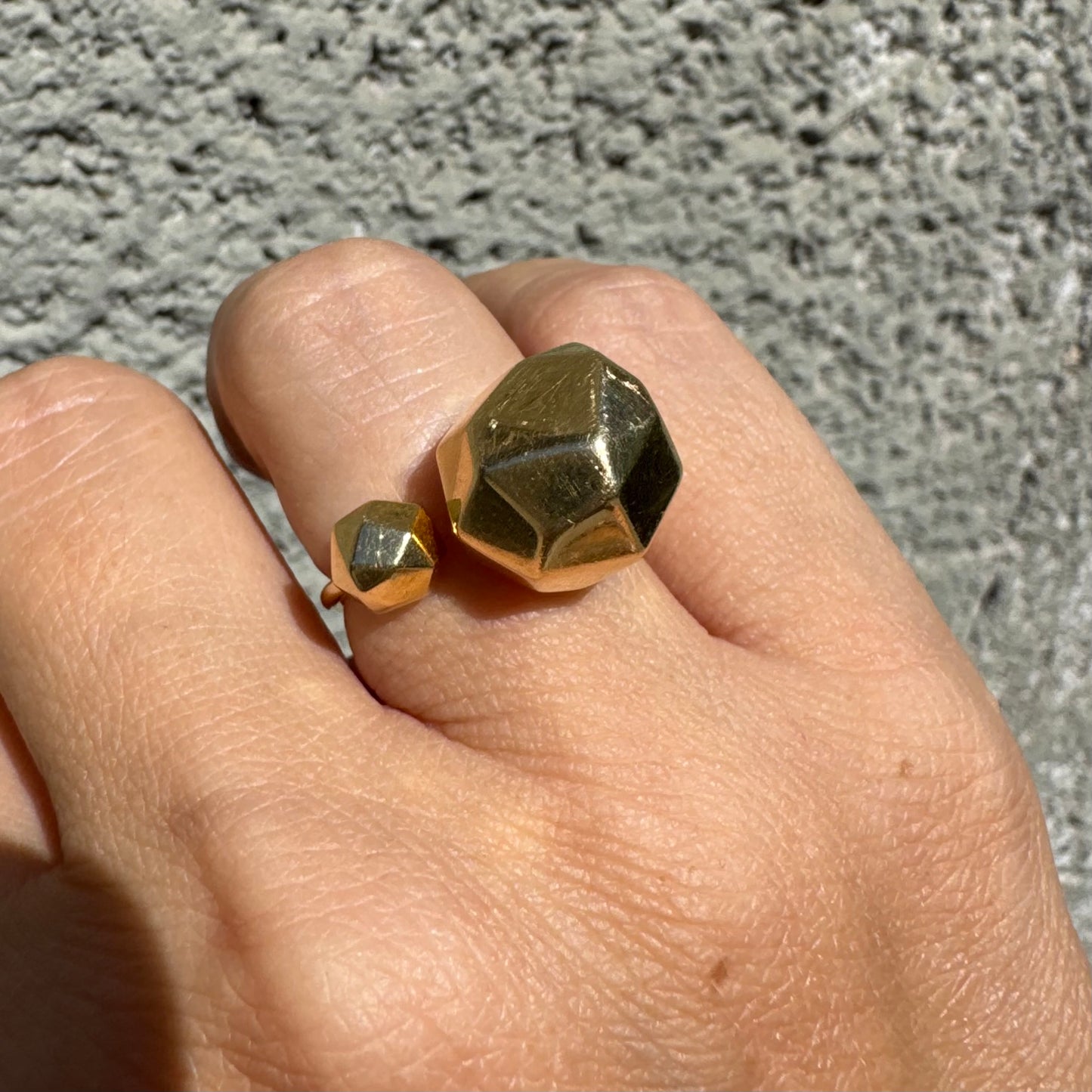 18K yellow gold ring by H. Stern, from the iconic Galilei Collection