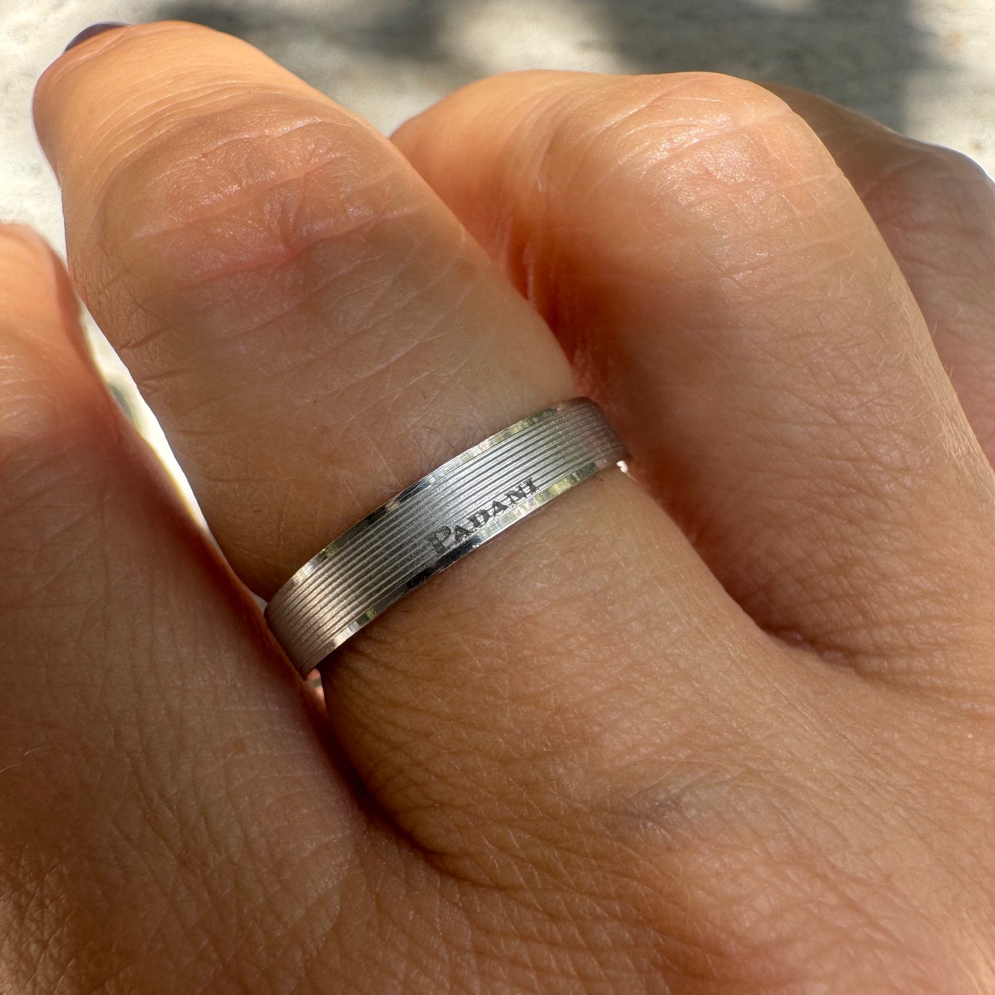 18K gold ring by “PADANI”