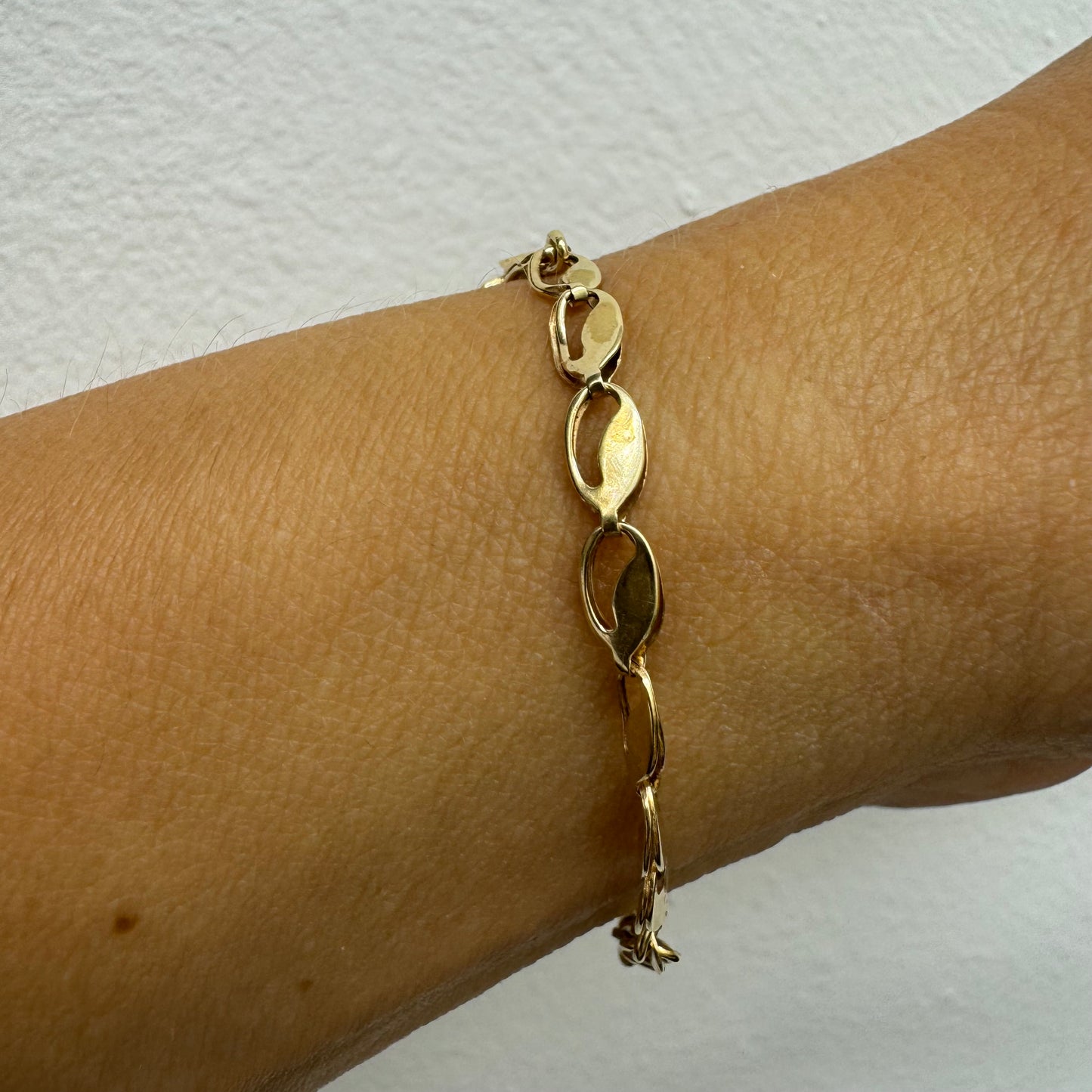 צמיד זהב צהוב 14 קראט