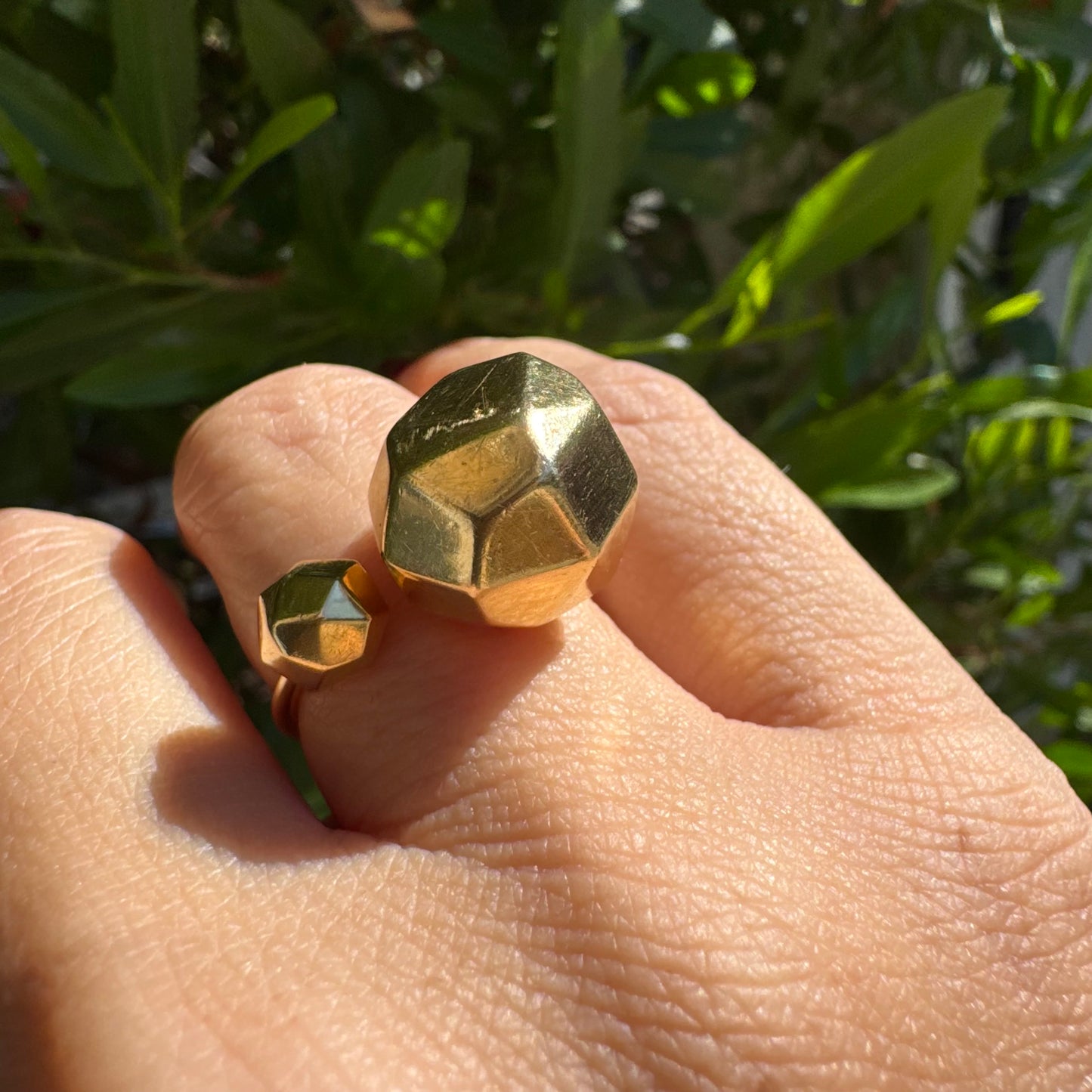 18K yellow gold ring by H. Stern, from the iconic Galilei Collection