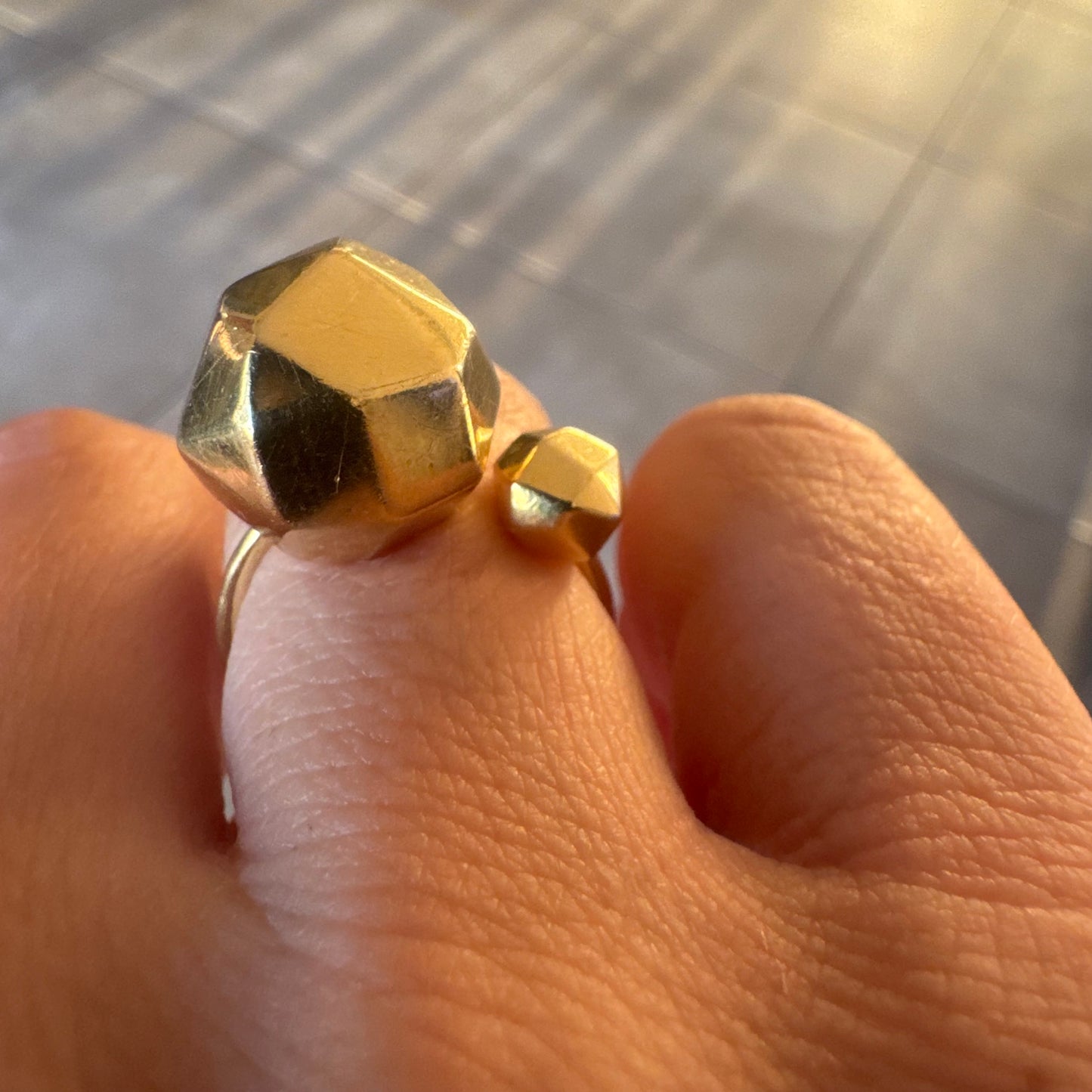 18K yellow gold ring by H. Stern, from the iconic Galilei Collection