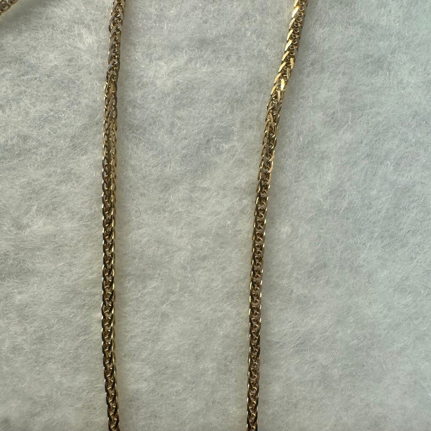 14K gold “Star of David” necklace set with Black Diamonds