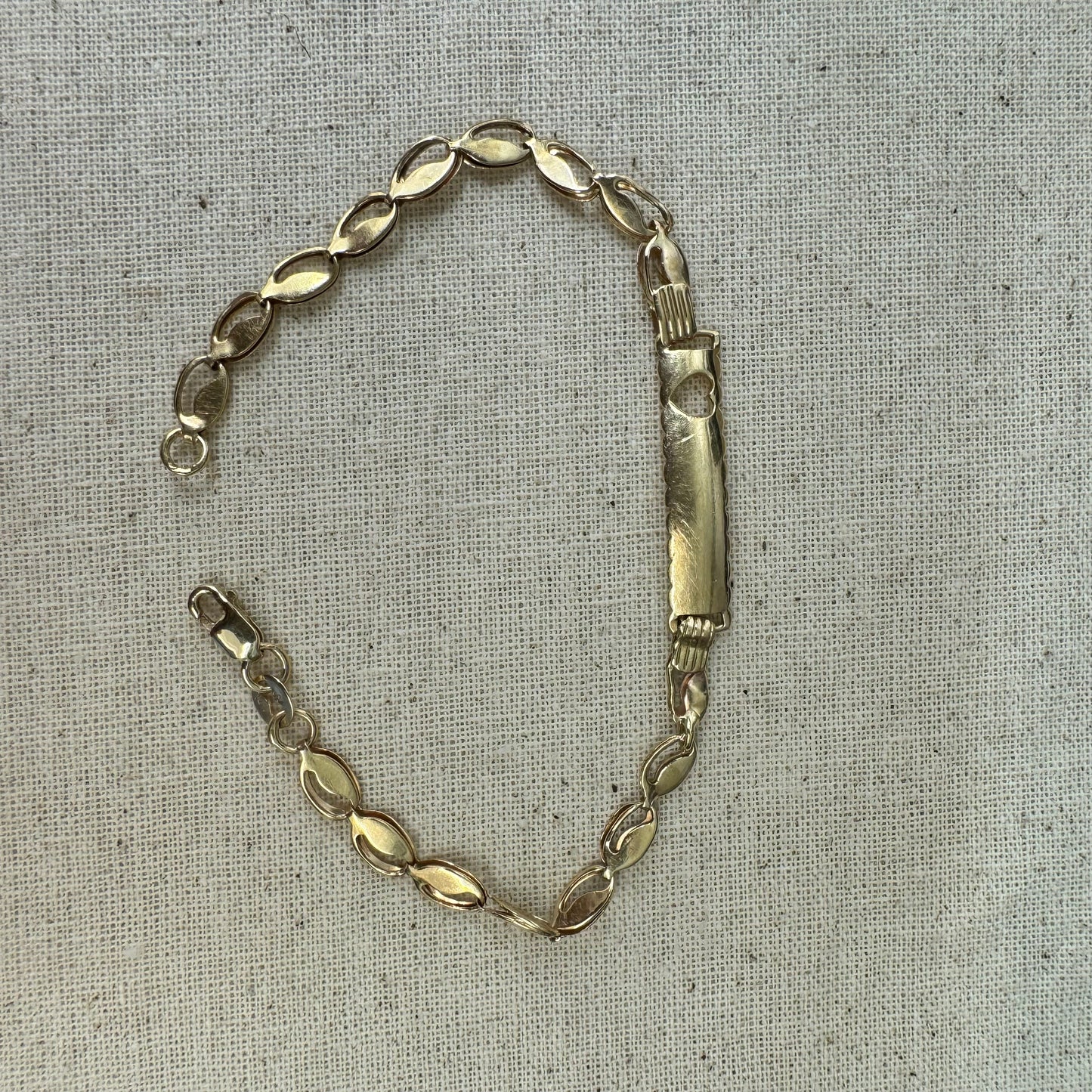 צמיד זהב צהוב 14 קראט