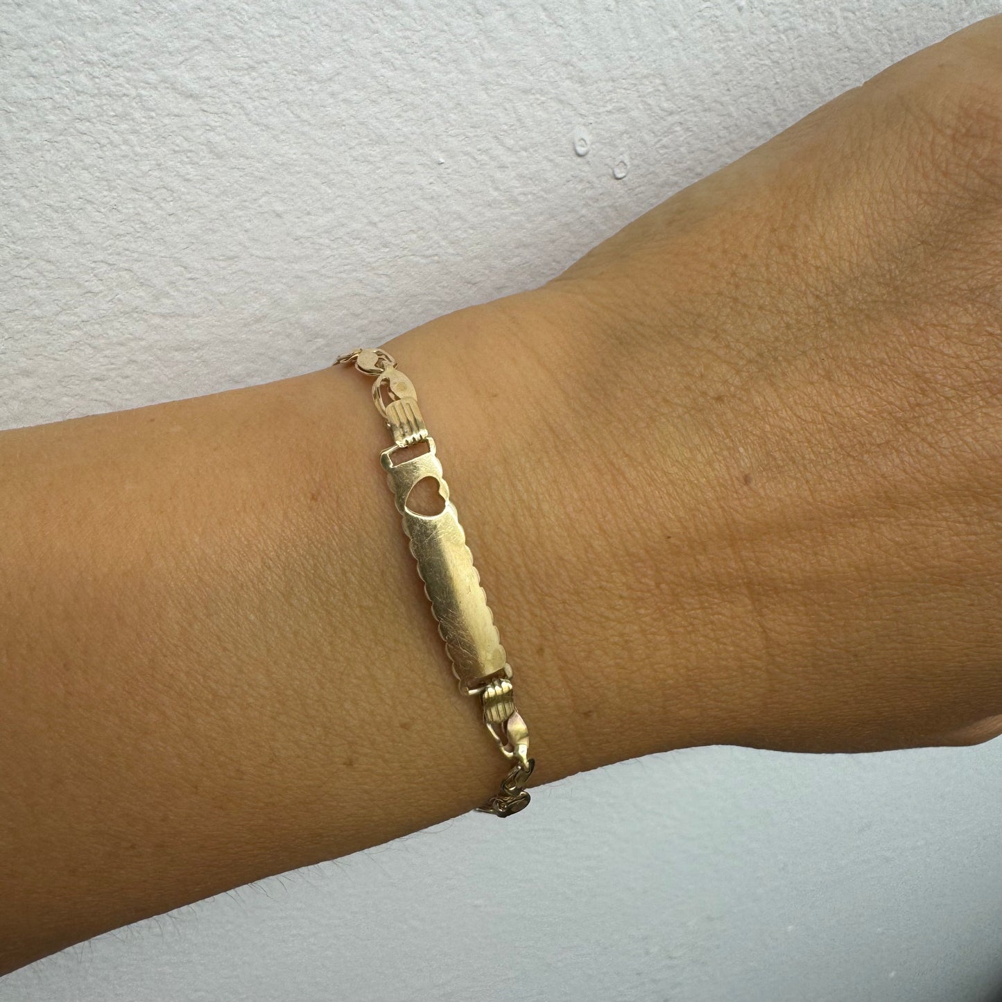 צמיד זהב צהוב 14 קראט