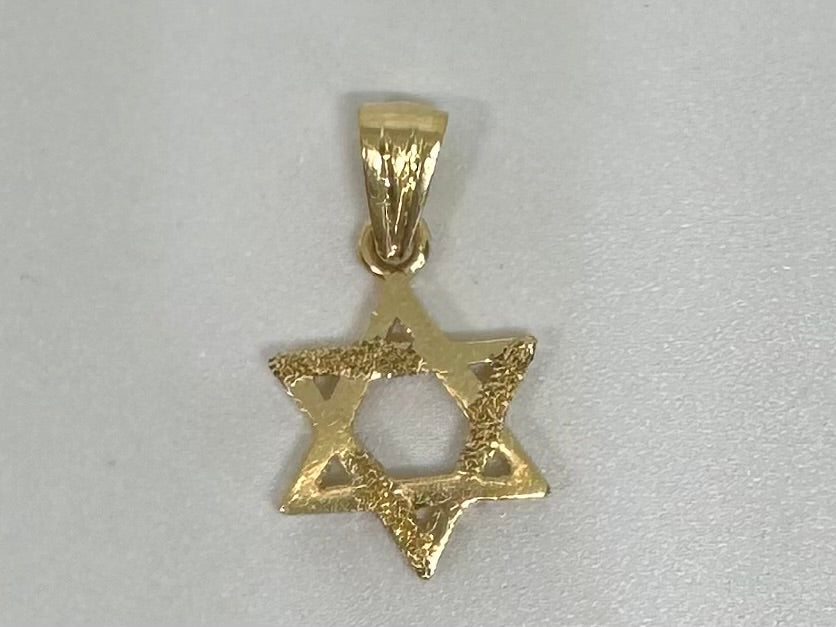 14K gold Pendant “Star of David”