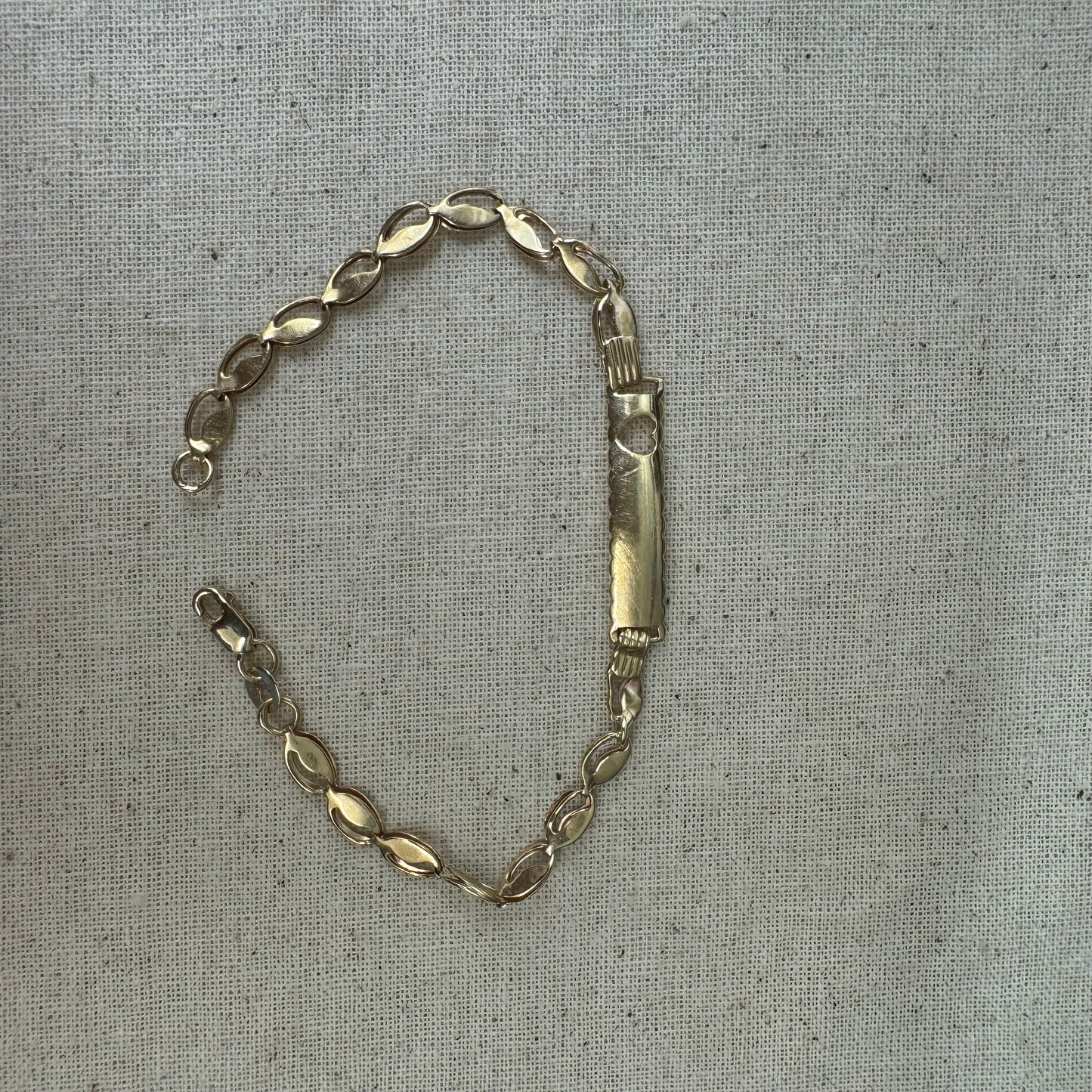 צמיד זהב צהוב 14 קראט