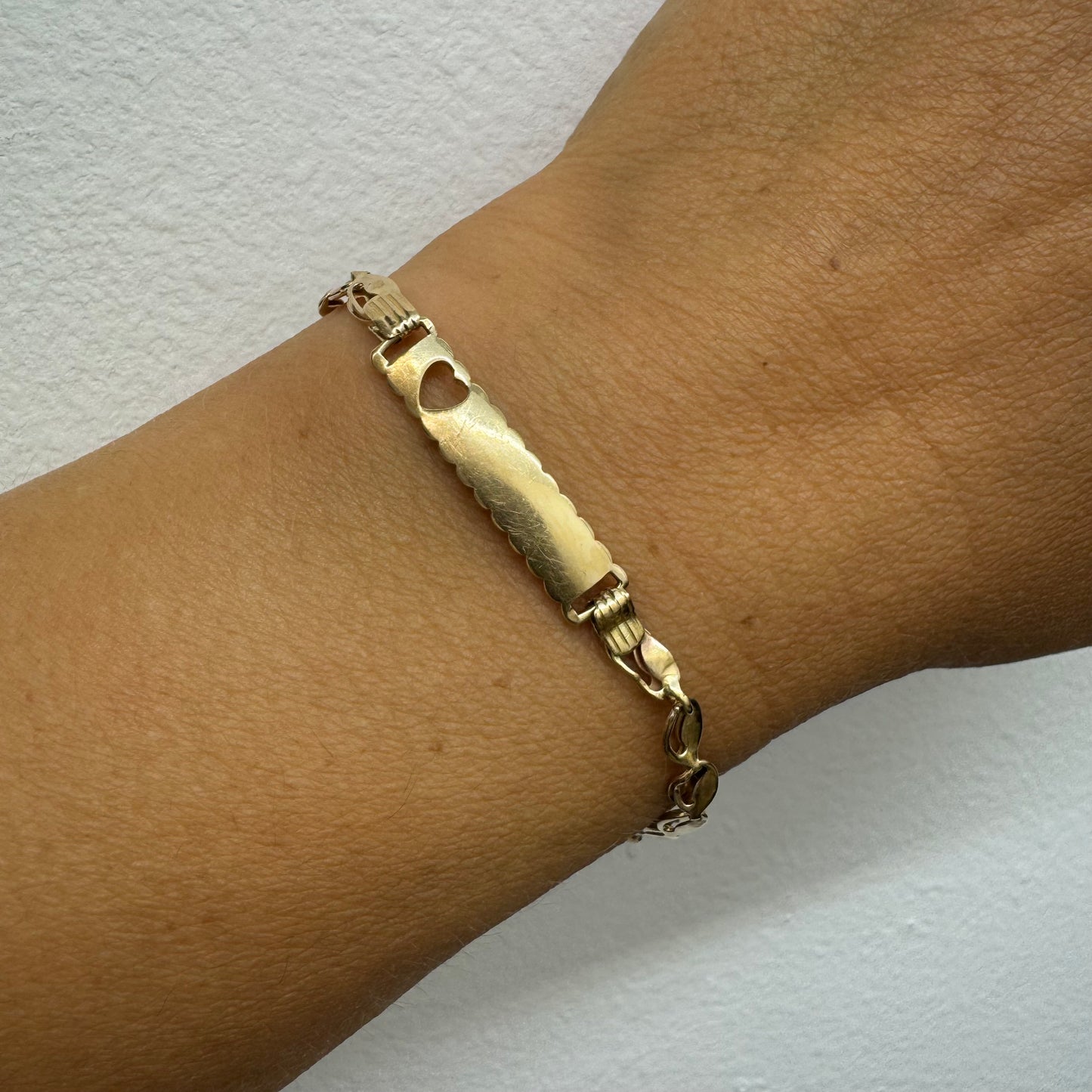 צמיד זהב צהוב 14 קראט