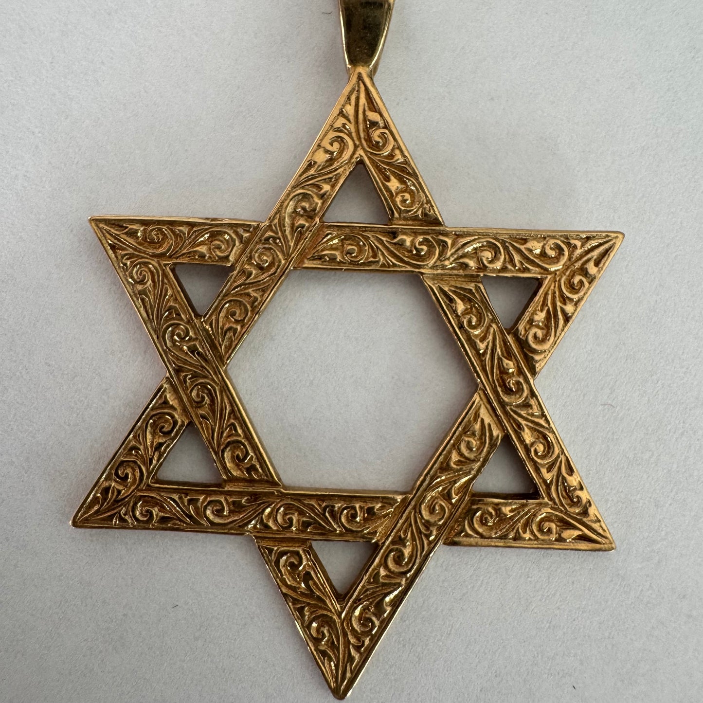 10K gold pendant”Star of David”